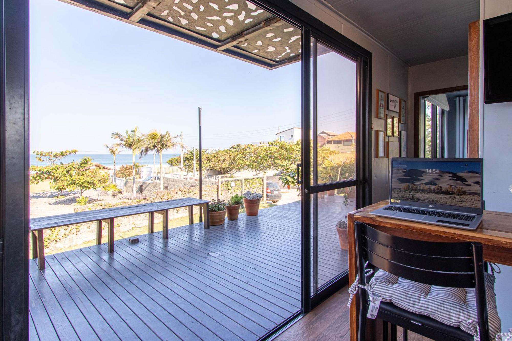 Container Com Vista Para O Mar E Jacuzzi Sul11 Florianopolis Bagian luar foto